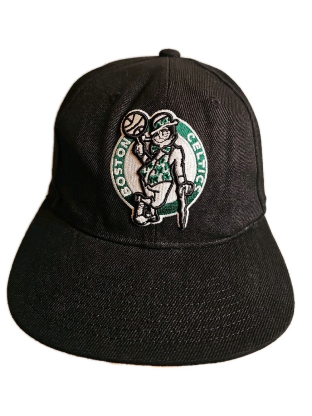 Boston Celtics 2008 NBA Finals Snapback Hat Mitchell & Ness Cap Black Adjustable